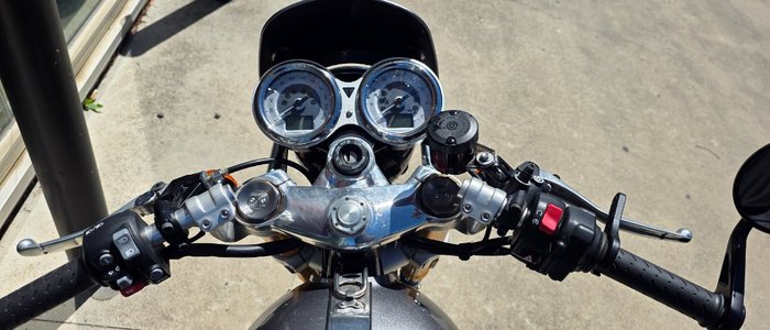 2017 Triumph THRUXTON R SILVER