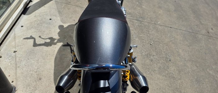 2017 Triumph THRUXTON R SILVER