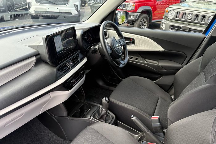 2025 Suzuki Swift Hybrid UZ Frontier Blue/Black (E6L)