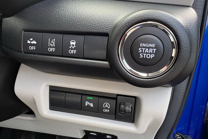 2025 Suzuki Swift Hybrid UZ Frontier Blue/Black (E6L)