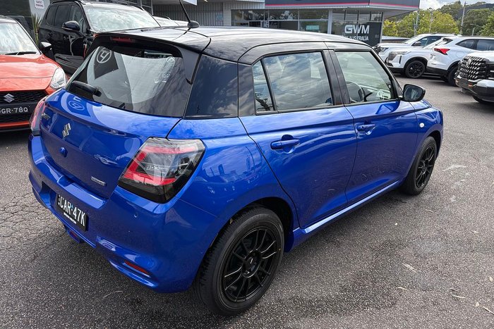 2025 Suzuki Swift Hybrid UZ Frontier Blue/Black (E6L)