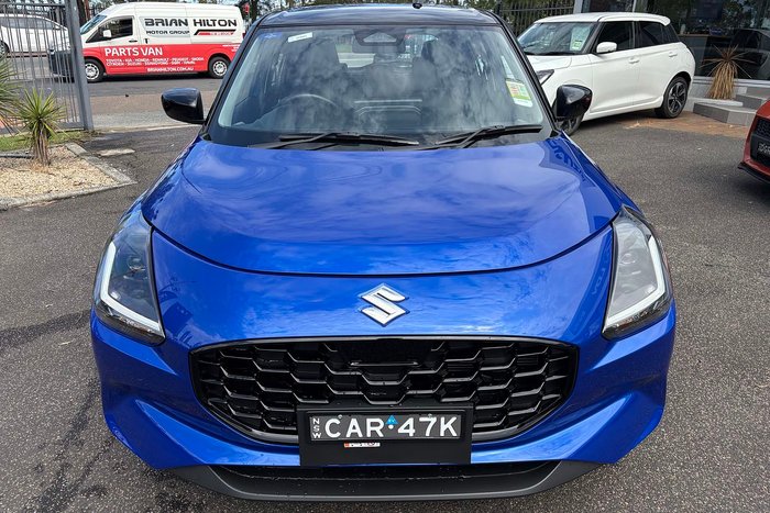 2025 Suzuki Swift Hybrid UZ Frontier Blue/Black (E6L)