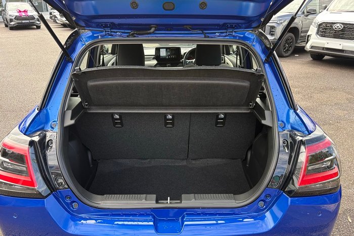 2025 Suzuki Swift Hybrid UZ Frontier Blue/Black (E6L)