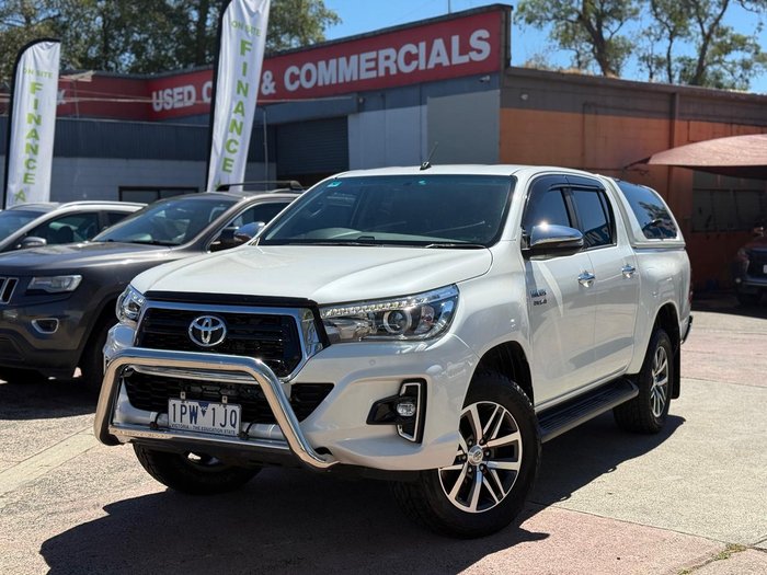 2019 Toyota Hilux SR5 GUN126R 4X4 Dual Range Glacier White