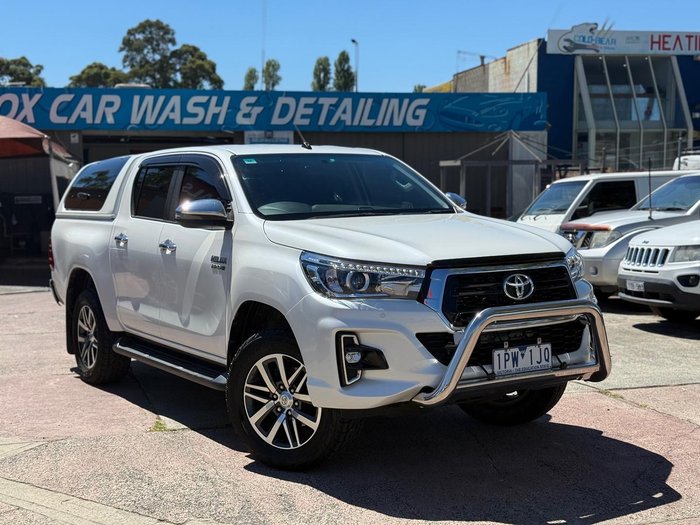 2019 Toyota Hilux SR5 GUN126R 4X4 Dual Range Glacier White