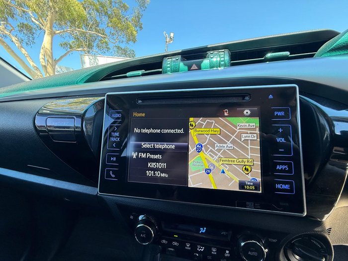 2019 Toyota Hilux SR5 GUN126R 4X4 Dual Range Glacier White