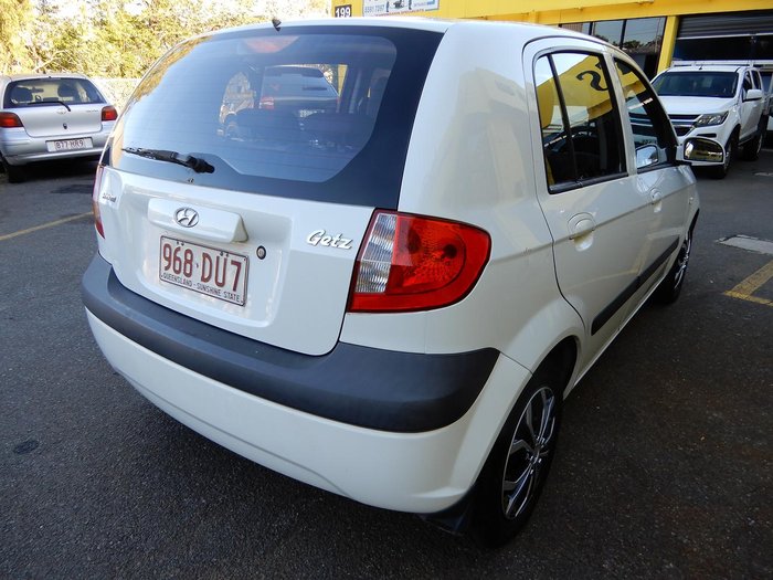 2009 Hyundai Getz S TB MY09 Noble White