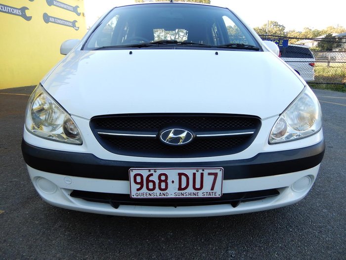 2009 Hyundai Getz S TB MY09 Noble White