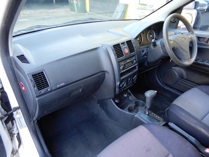 2009 Hyundai Getz S TB MY09 Noble White