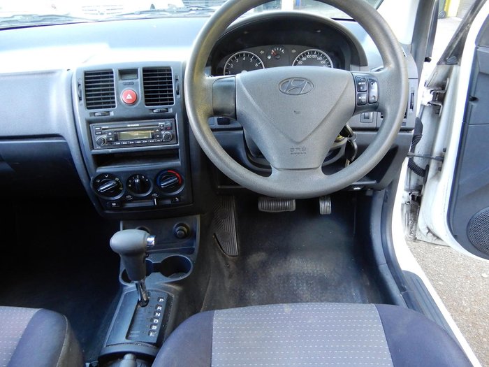 2009 Hyundai Getz S TB MY09 Noble White