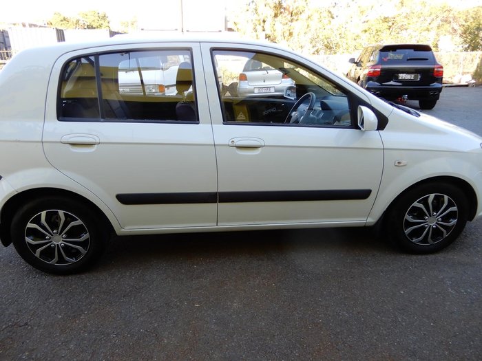 2009 Hyundai Getz S TB MY09 Noble White