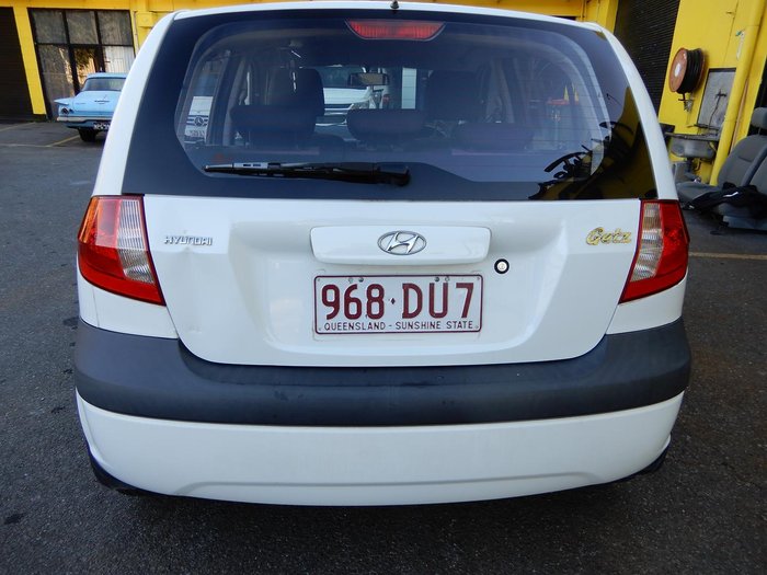 2009 Hyundai Getz S TB MY09 Noble White