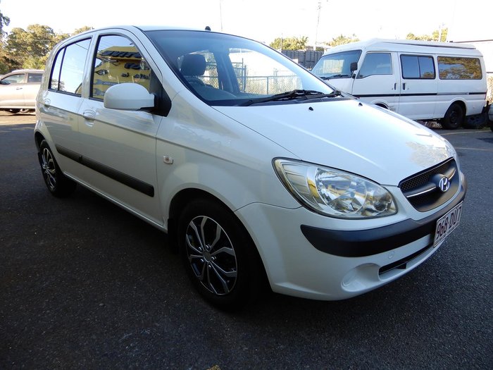 2009 Hyundai Getz S TB MY09 Noble White