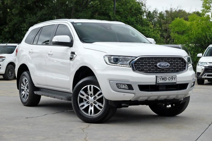 2022 Ford Everest Trend UA II MY21.75 4X4 Dual Range WHITE