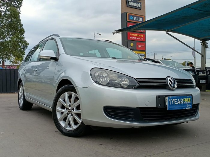 2011 Volkswagen Golf 90TSI Trendline VI MY11 Reflex Silver