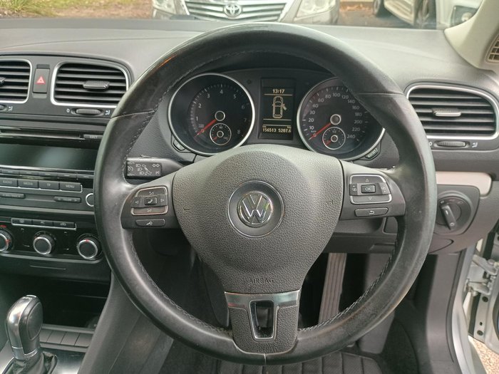 2011 Volkswagen Golf 90TSI Trendline VI MY11 Reflex Silver