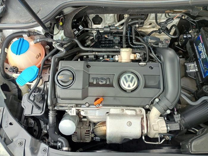 2011 Volkswagen Golf 90TSI Trendline VI MY11 Reflex Silver