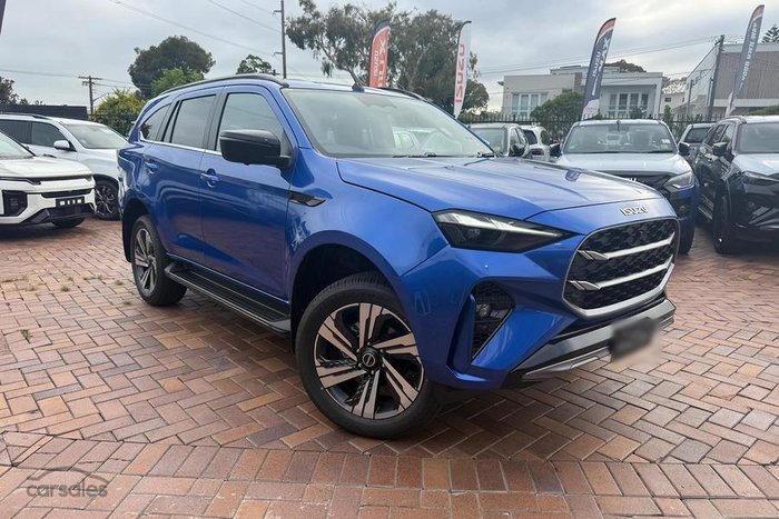 2025 Isuzu MU-X LS-T MY25.5 4X4 Dual Range Neptune Blue