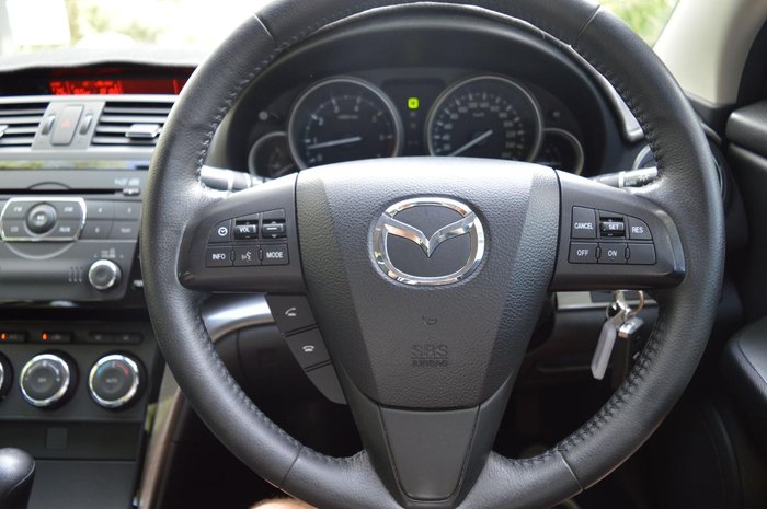 2012 Mazda 6 Touring GH Series 2 MY12 Sunlight Silver