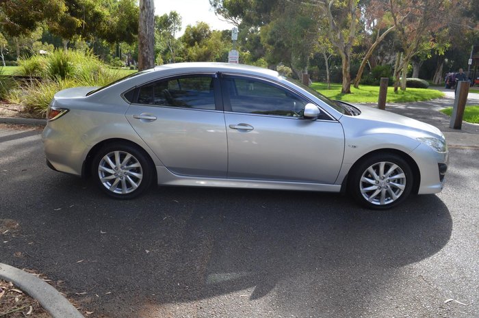 2012 Mazda 6 Touring GH Series 2 MY12 Sunlight Silver