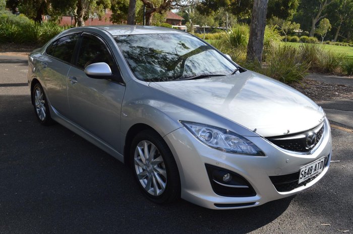 2012 Mazda 6 Touring GH Series 2 MY12 Sunlight Silver