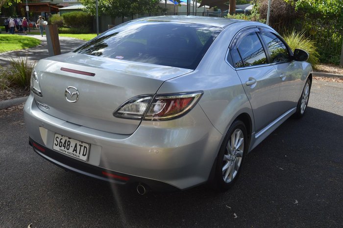 2012 Mazda 6 Touring GH Series 2 MY12 Sunlight Silver