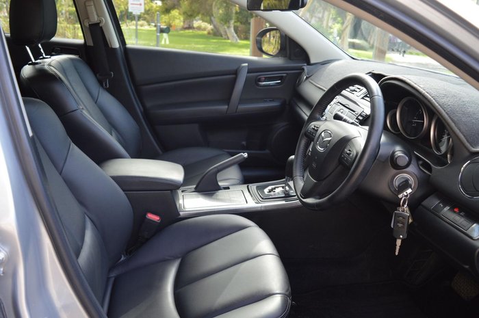 2012 Mazda 6 Touring GH Series 2 MY12 Sunlight Silver