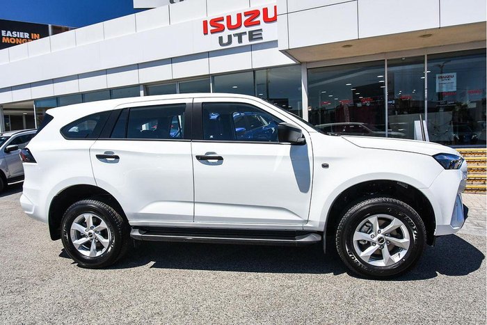 2025 Isuzu MU-X LS-M MY25.5 4X4 Dual Range Mineral White
