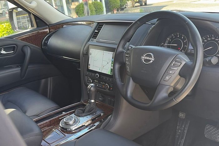 2024 Nissan Patrol Ti Y62 MY24 4X4 Dual Range White