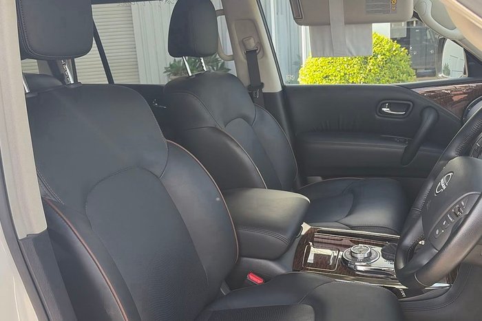 2024 Nissan Patrol Ti Y62 MY24 4X4 Dual Range White