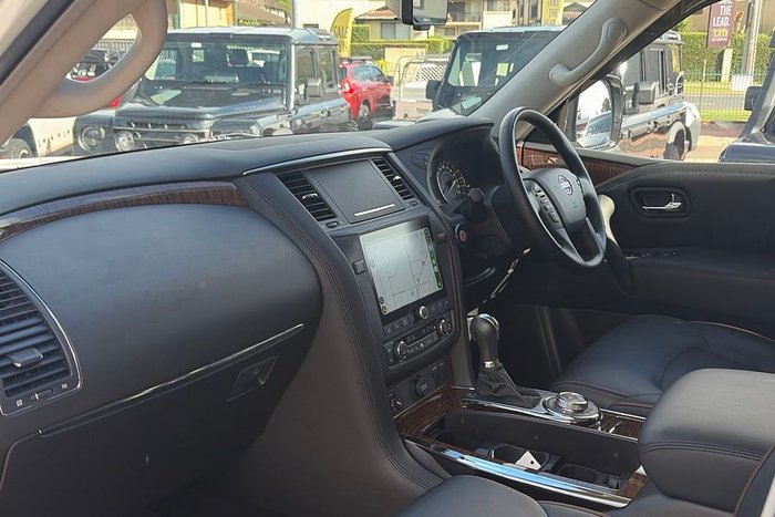 2024 Nissan Patrol Ti Y62 MY24 4X4 Dual Range White