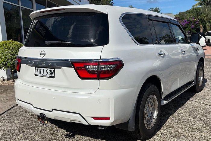 2024 Nissan Patrol Ti Y62 MY24 4X4 Dual Range White