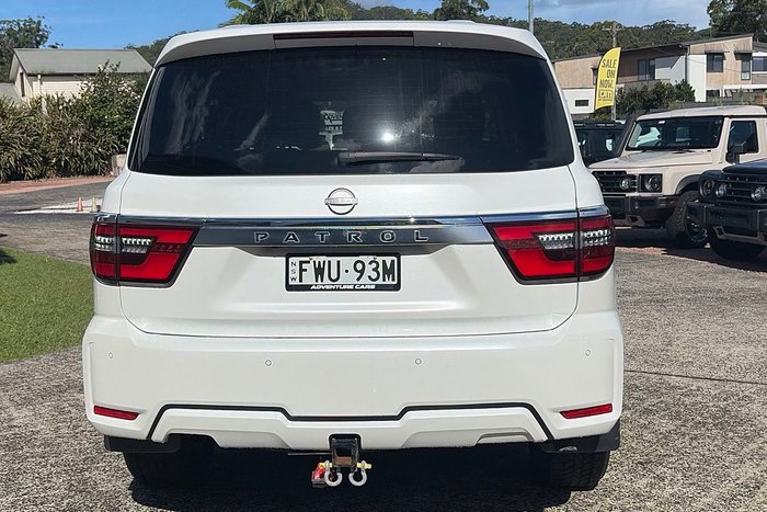 2024 Nissan Patrol Ti Y62 MY24 4X4 Dual Range White