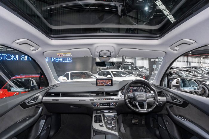 2017 Audi Q7 TDI 4M MY18 Four Wheel Drive Glacier White