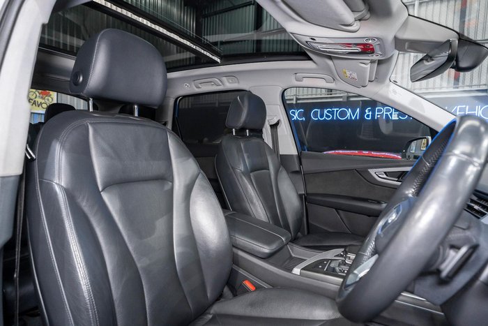 2017 Audi Q7 TDI 4M MY18 Four Wheel Drive Glacier White