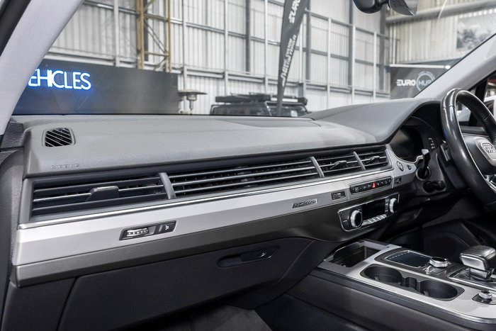 2017 Audi Q7 TDI 4M MY18 Four Wheel Drive Glacier White