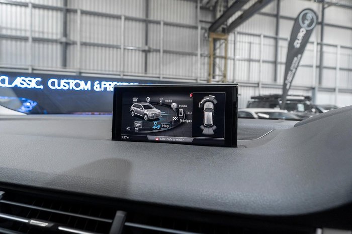 2017 Audi Q7 TDI 4M MY18 Four Wheel Drive Glacier White