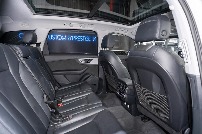 2017 Audi Q7 TDI 4M MY18 Four Wheel Drive Glacier White