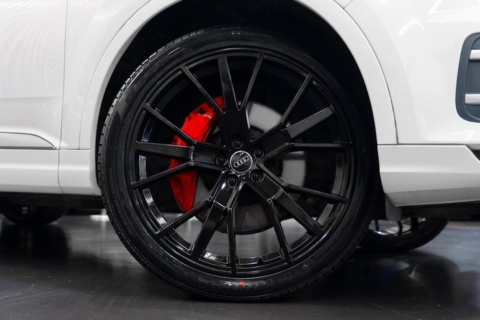 2017 Audi Q7 TDI 4M MY18 Four Wheel Drive Glacier White