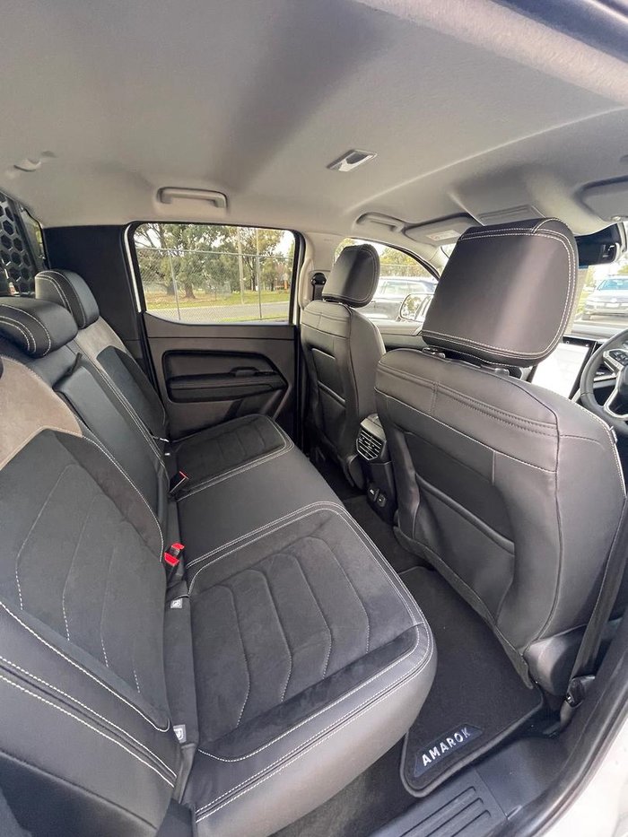 2025 Volkswagen Amarok TDI600 Style NF MY25 4X4 Constant Clear White