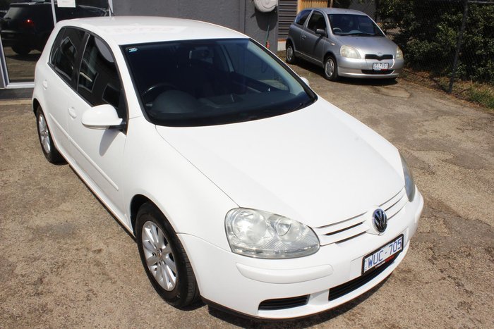 2009 Volkswagen Golf Edition V MY09 Candy White