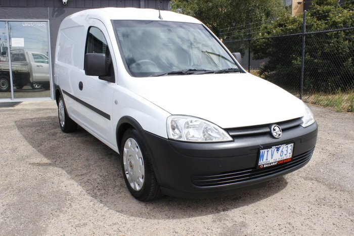 2008 Holden Combo XC MY07.5 Casablanca White
