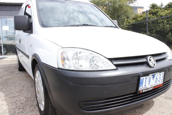2008 Holden Combo XC MY07.5 Casablanca White