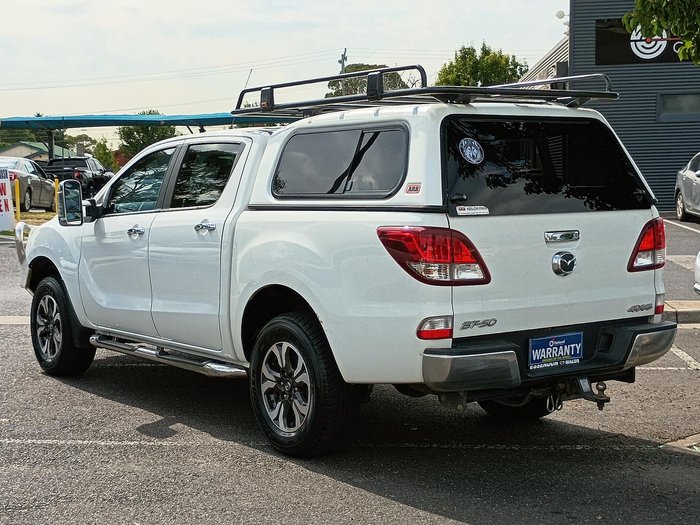 2016 Mazda BT-50 GT UR 4X4 Dual Range Cool White