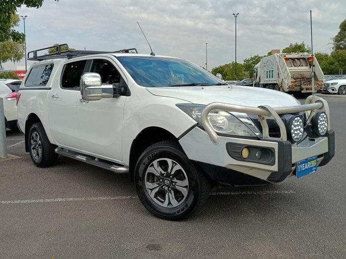 2016 Mazda BT-50 GT UR 4X4 Dual Range Cool White