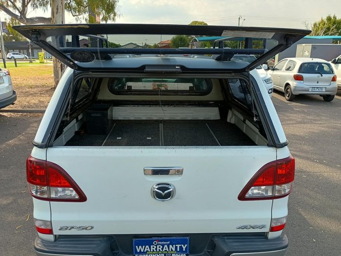 2016 Mazda BT-50 GT UR 4X4 Dual Range Cool White