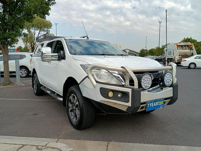 2016 Mazda BT-50 GT UR 4X4 Dual Range Cool White