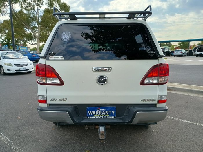 2016 Mazda BT-50 GT UR 4X4 Dual Range Cool White