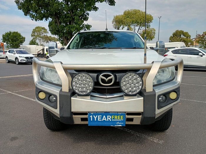 2016 Mazda BT-50 GT UR 4X4 Dual Range Cool White