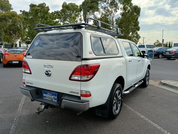 2016 Mazda BT-50 GT UR 4X4 Dual Range Cool White
